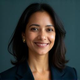 Headshot of Dr. Maya Singh, Head of Development